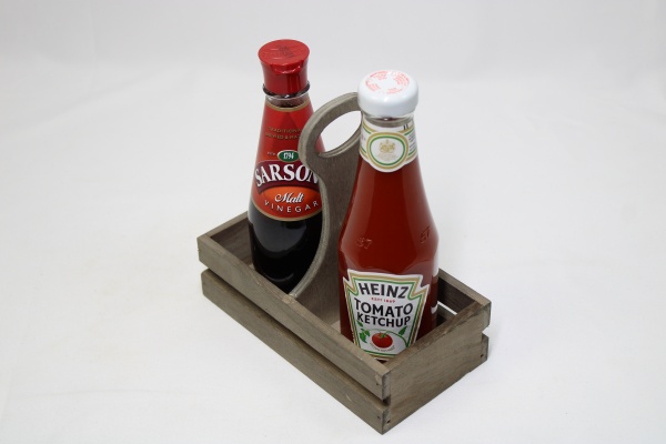 Small Wooden Table Caddy